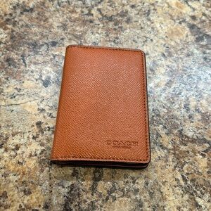 Men’s Camel Brown Coach Wallet